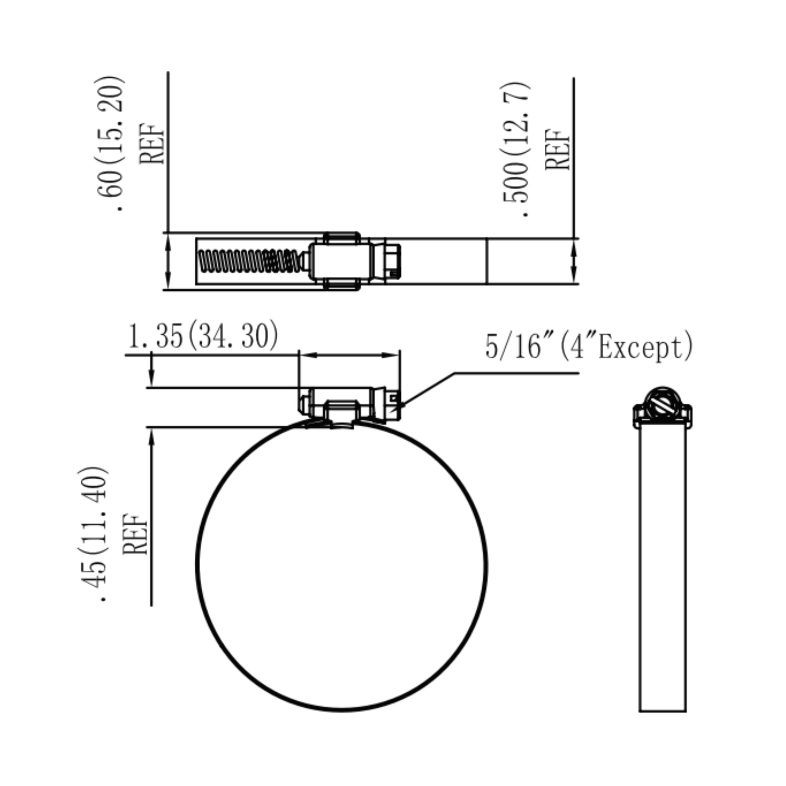 Worm Drive Hose Clamp - Image 2